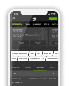 draftkings live betting app