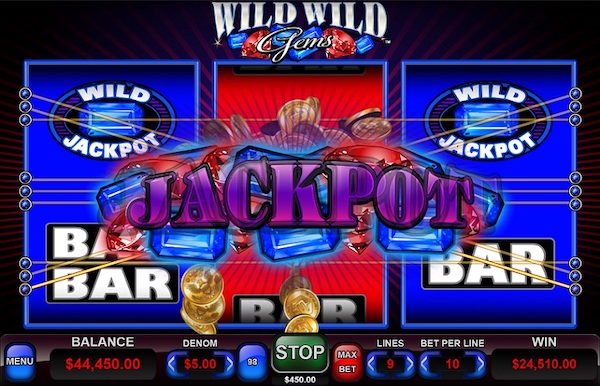 Wild Wild Gems Slot Jackpot Bonus