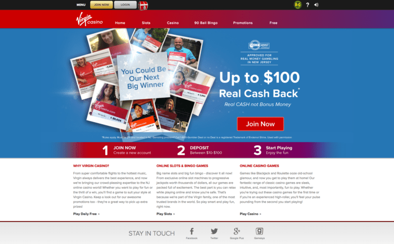 Virgin Online Casino NJ