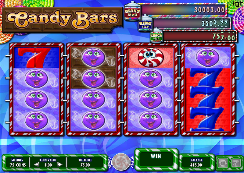 Candy Bars Slot Wins