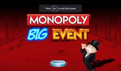 Monopoly Big Event Slot Game