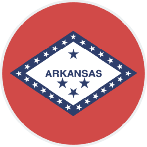 Arkansas flag rendering