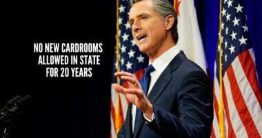 California Gov. Gavin Newsom Signs Cardroom Moratorium Bill Into Law