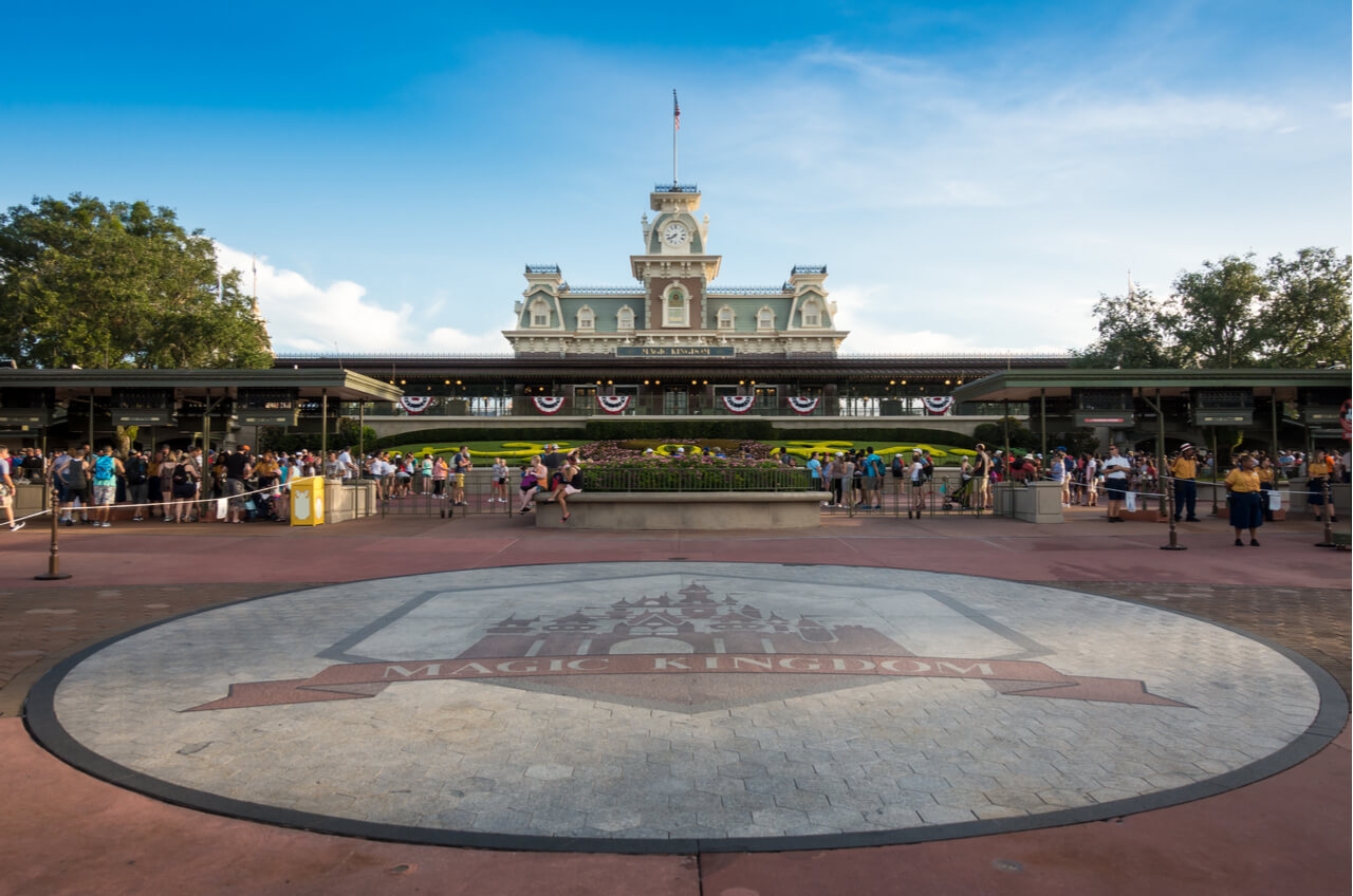 front of Disney World