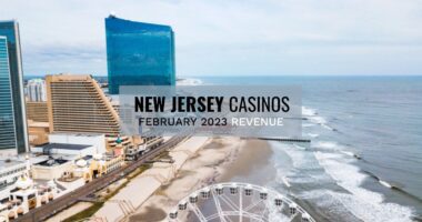 February 2023 Revenue New Jersey Casinos