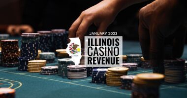 Illinois Casinos Revenue January 2023