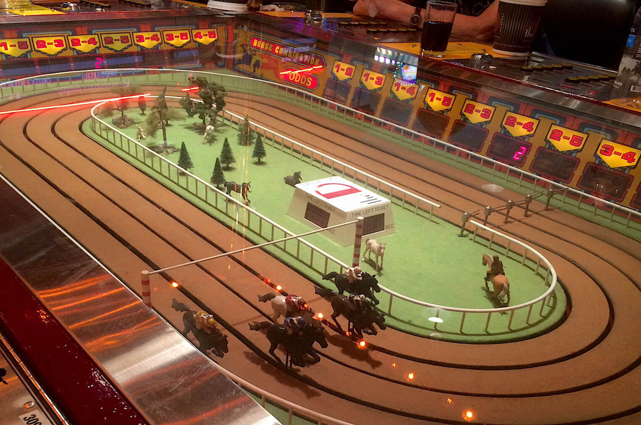 Popular mechanical horse racing casino game Sigma Derby remains in only one US casino.