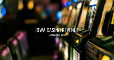 Iowa Casino Revenue January 2023