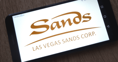 Sands Las Vegas Corp On Phone For News Article