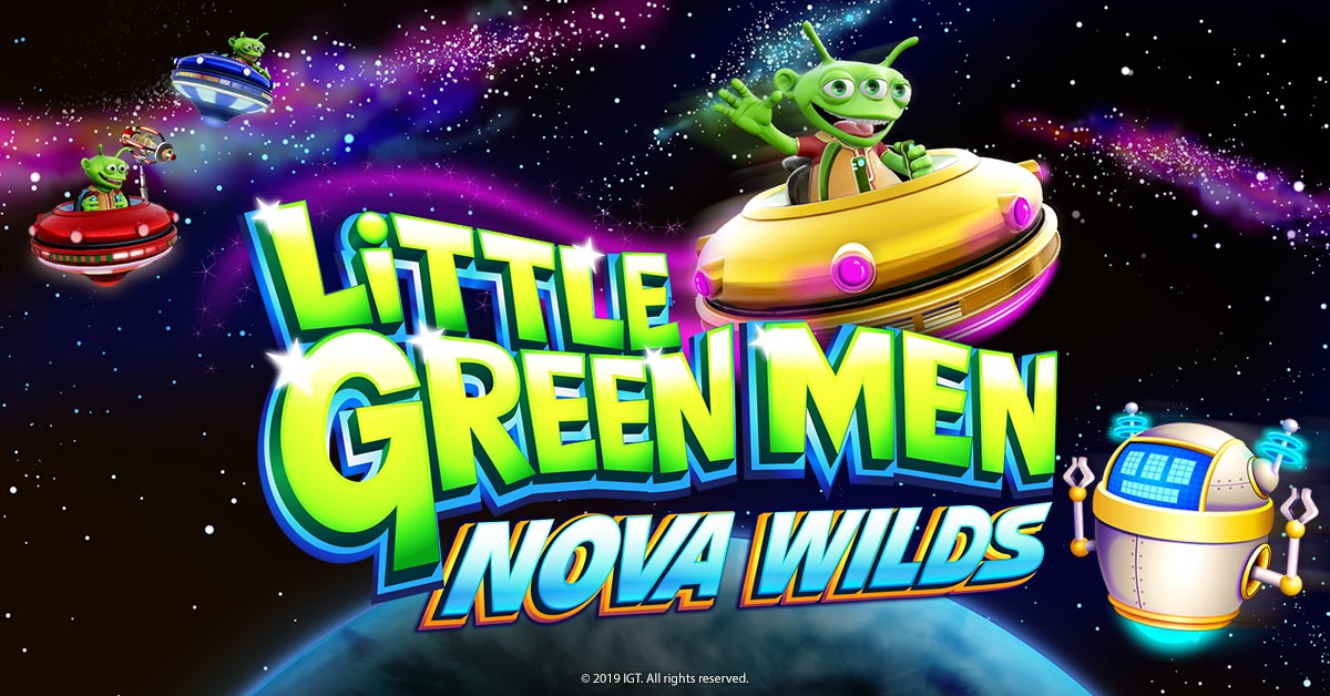 Play Little Green Men Nova Wilds Slot Machine by IGT Online for Free or Real Money