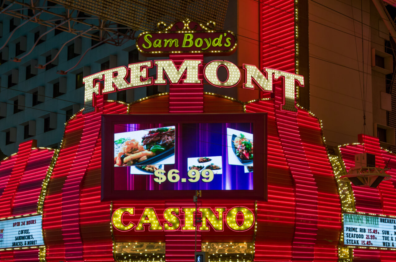 Front of Fremont Casino