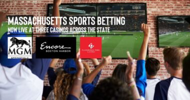 You can now gamble on sports at 3 casinos across Massachusetts