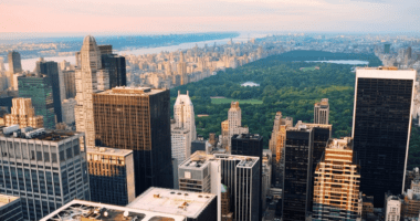 Skyline of New York and Central Park For Online Sports Betting