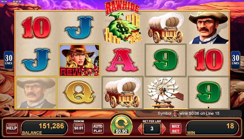 Rawhide Slot Machine