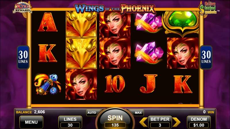 Wings of the Phoenix Slot Machine