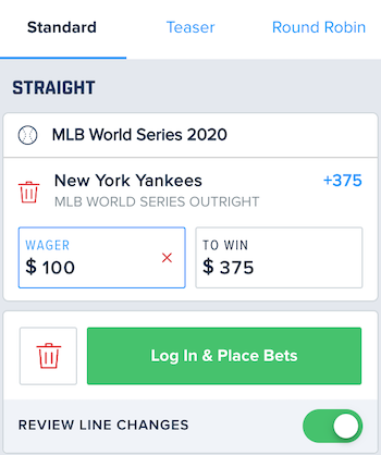Series Futures Betting