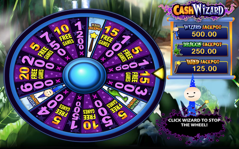 Cash Wizard Slot Bonus Game - Free to Play