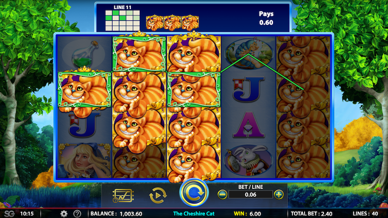 Cheshire Cat Slot Game