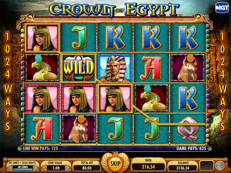 Free Crown of Egypt Slots