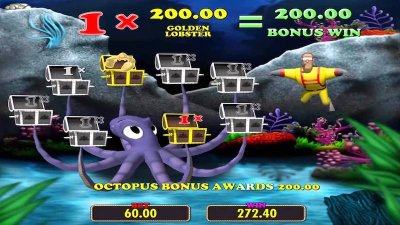 Lobstermania Slots Bonus Round