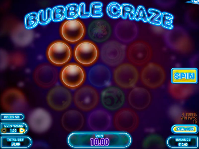 Bubble Craze Slot Free